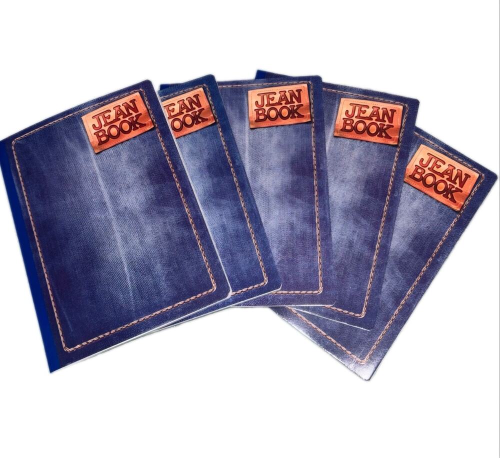 Jean Composition Notebooks Bundle Of 5 Bundle